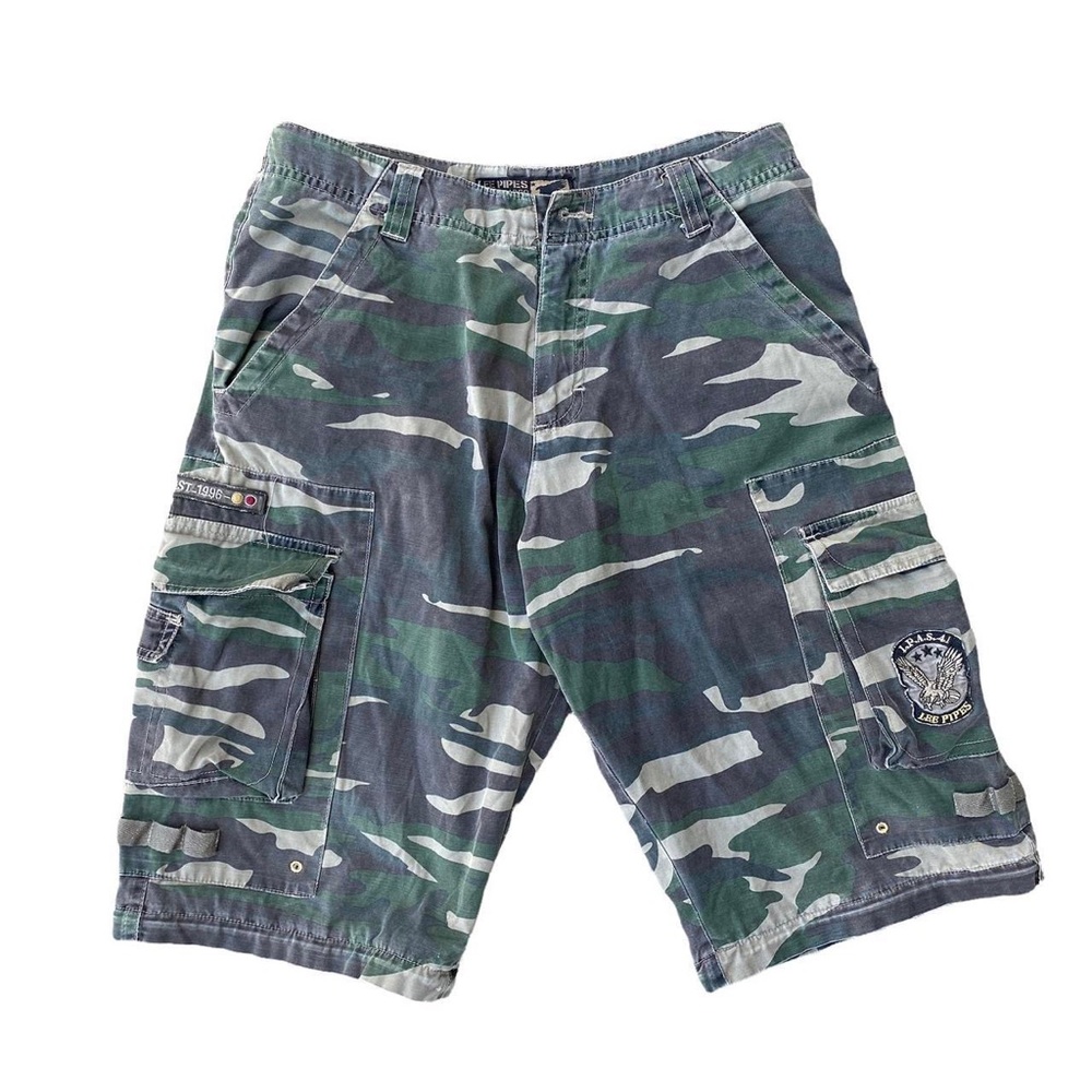 Camo Cargo Shorts